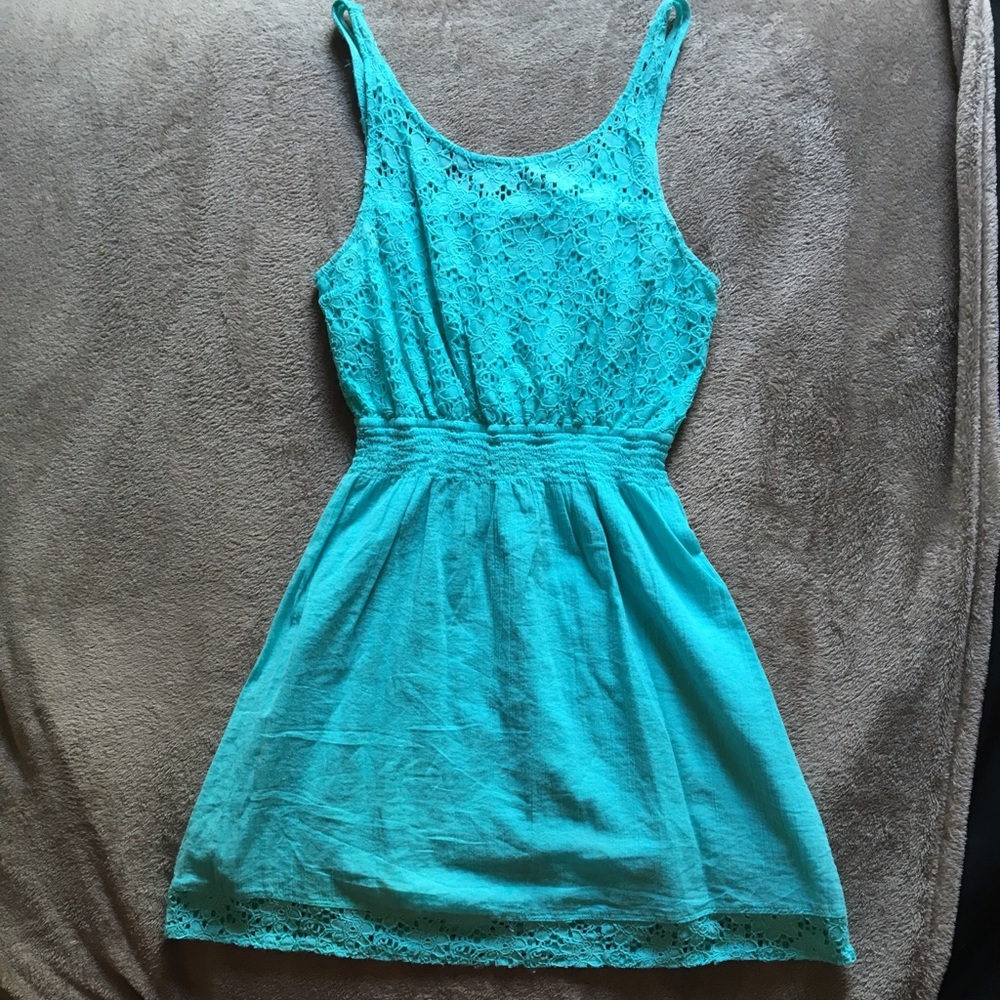 Blue dress
